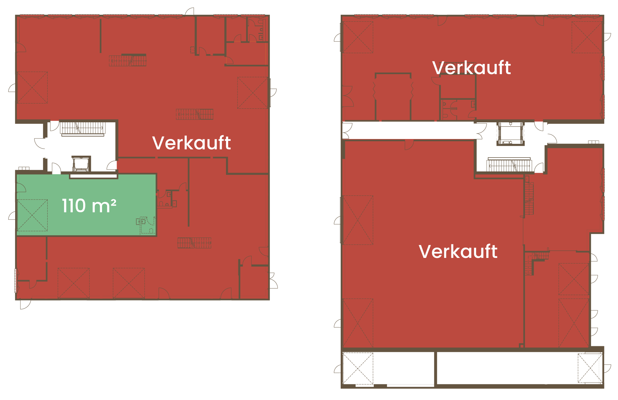 Plan Erdgeschoss Park4 Willisau